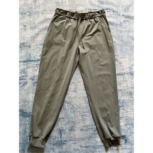 Lululemon Grey Sage Stretch High Rise Jogger Size 12